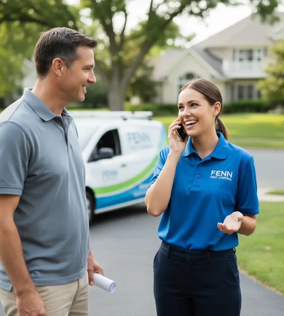 Fenn Pest Control customer support in Erwin